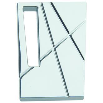 Atlas Homewares 252R-CH Modernist Cabinet Knob Right in Polished Chrome